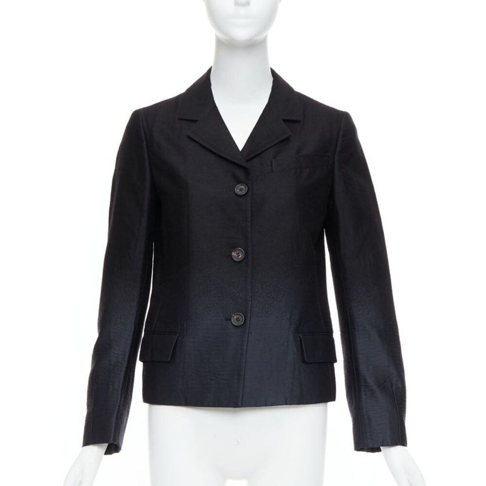 Prada Wool Degrade Blazer Jacket